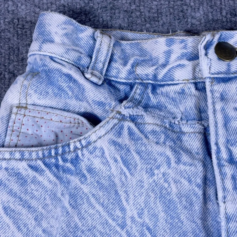 Vintage  Beverly Hills Denim Co Acid Wash High Waist Jean Shorts 80s/90s Size 3